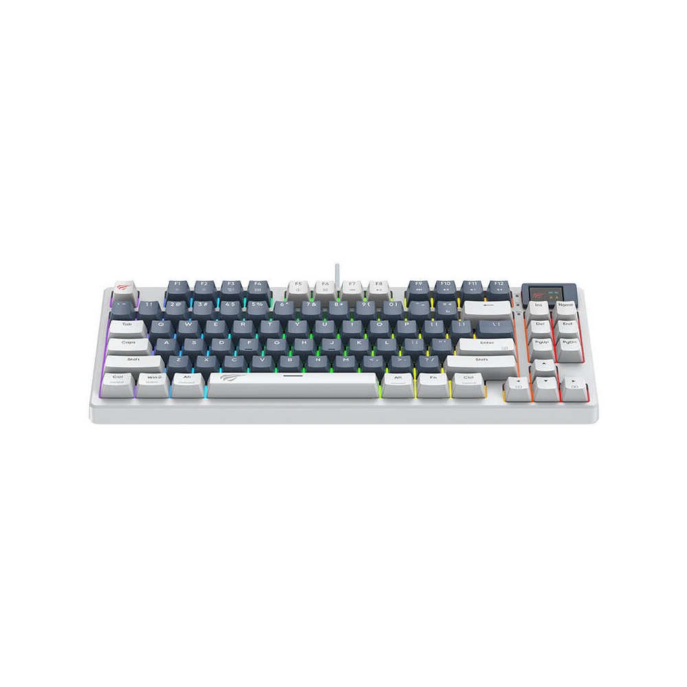 Hurtownia GSM - Mechanische Gaming-Tastatur Havit KB884L weiß - HVT237 - {ean13} - Hurt