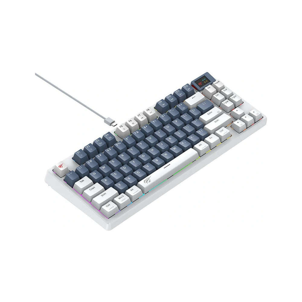 Hurtownia GSM - Mechanische Gaming-Tastatur Havit KB884L weiß - HVT237 - {ean13} - Hurt
