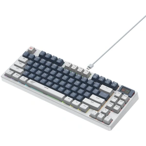 Wholesale Havit KB884L white mechanical gaming keyboard - HVT237 - {ean13} - Hurt