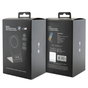 Hurtownia GSM - Indukciós töltő BMW BMDCSMADGPK 15W M Edition MagSafe fekete/black - BMW522 - {ean13} - Hurt