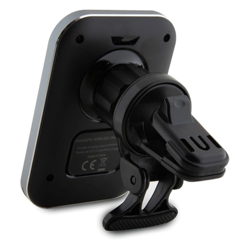Uchwyt samochodowy indukcyjny BMW BMMWCCDTPK 15W do szyby / do kratki nawiewu MagSafe Signature Edition czarny/black