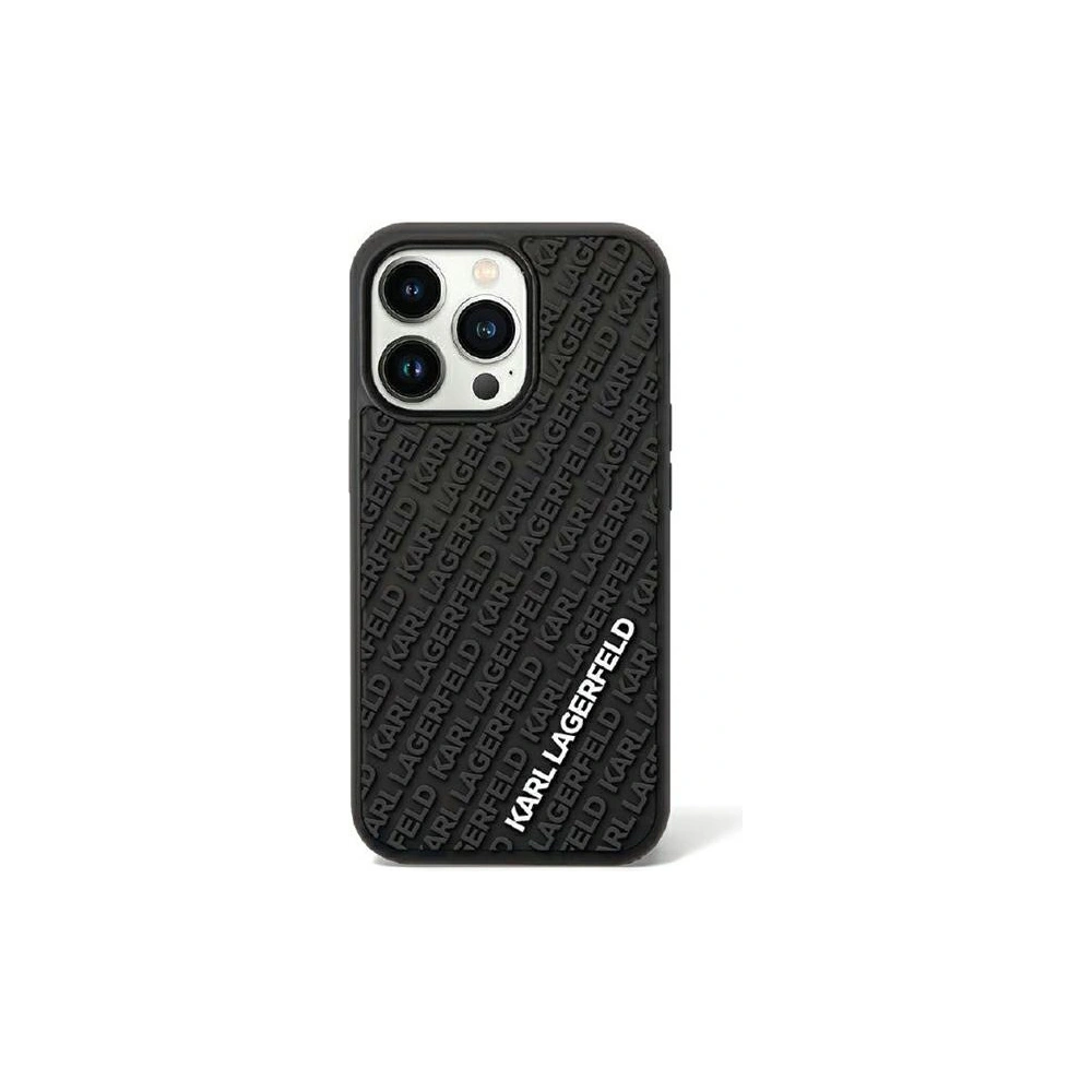Hurtownia GSM - Case Karl Lagerfeld KLHCN613DMKRLK Apple iPhone XR / 11 Hardcase 3D Gummi Multi Logo schwarz/black - KLD1750 - {ean13} - Hurt