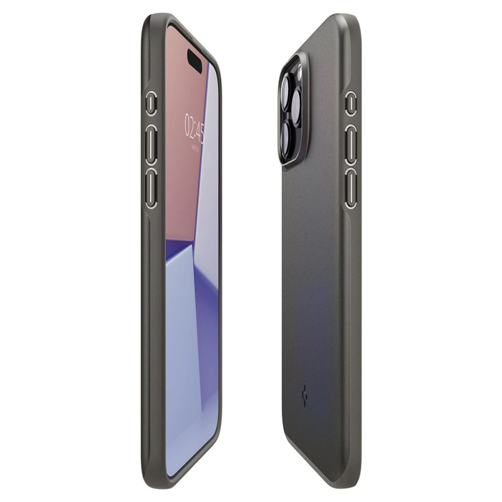 Hurtownia GSM - Etui Spigen Thin Fit Apple iPhone 15 Pro Max Gunmetal - SPN3156 - {ean13} - Hurt