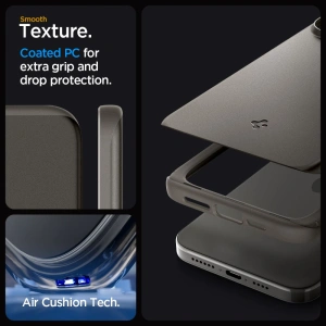 Hurtownia GSM - Case Spigen Thin Fit Apple iPhone 15 Pro Max Gunmetal - SPN3156 - {ean13} - Hurt