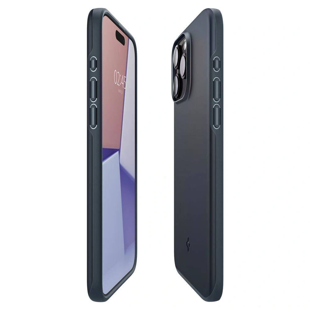Wholesale Spigen Thin Fit Apple iPhone 15 Pro Max Metal Slate - SPN3157 - {ean13} - Hurt