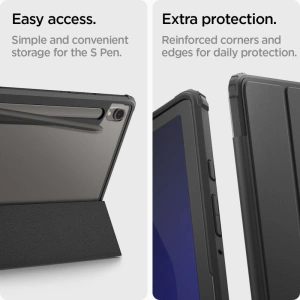 Hurtownia GSM - Case Spigen Ultra Hybrid Pro Samsung Galaxy Tab S9 Schwarz - SPN3158 - {ean13} - Hurt
