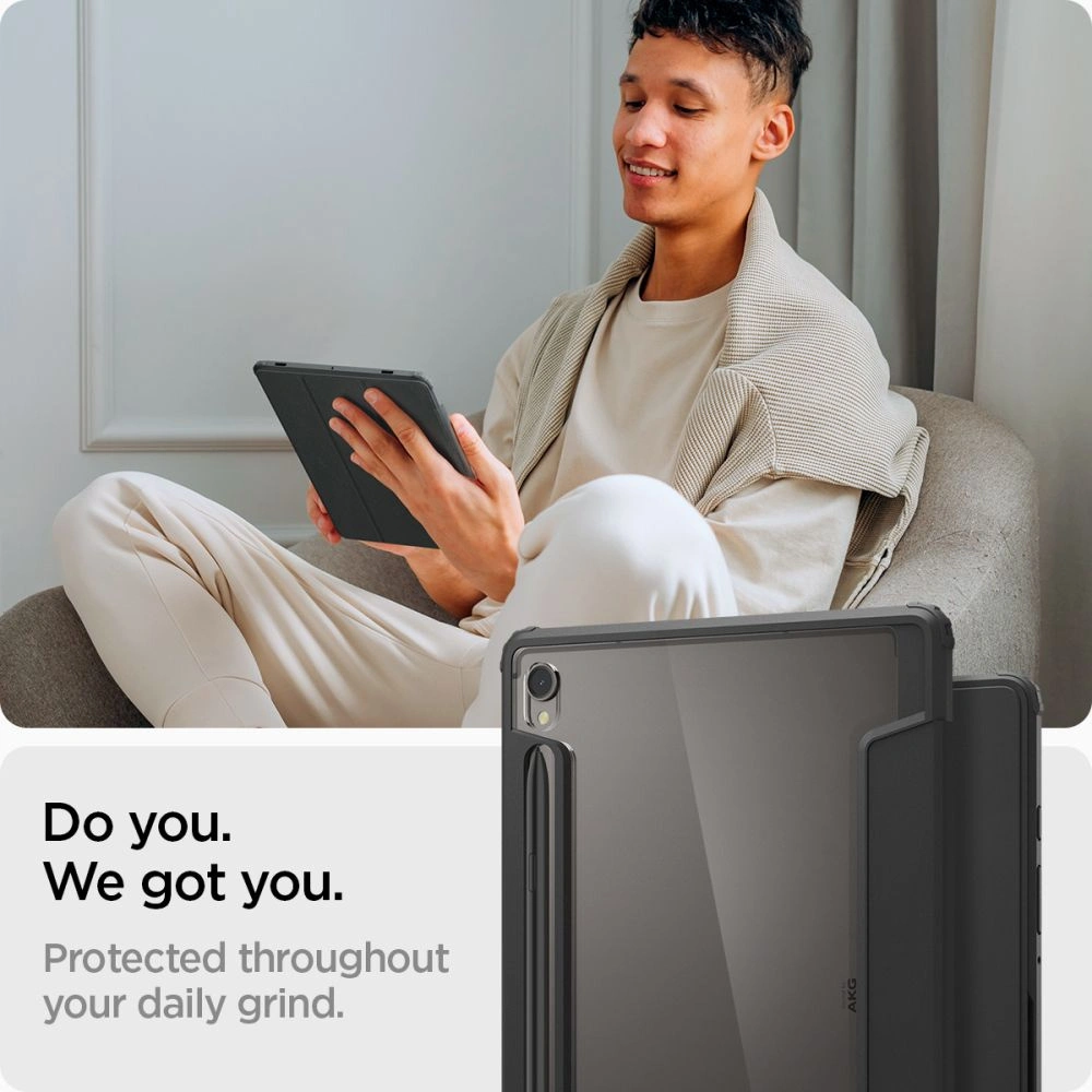 Hurtownia GSM - Etui Spigen Ultra Hybrid Pro Samsung Galaxy Tab S9 černé - SPN3158 - {ean13} - Hurt