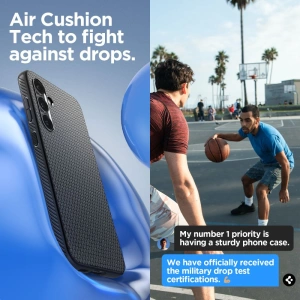 Hurtownia GSM - Case Spigen Liquid Air Samsung Galaxy S23 FE Abyss Grün - SPN3159 - {ean13} - Hurt