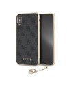 Etui Guess GUHCI65GF4GGR Apple iPhone XS Max gri/hard case 4G Charms Collection