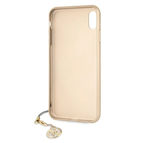 Etui Guess GUHCI65GF4GGR Apple iPhone XS Max grey/szary hard case 4G Charms Collection