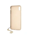 Wholesale Guess GUHCI65GF4GGR iPhone Xs Max gray hard case 4G Charms Collection - GUE071GRY - {ean13} - Hurt