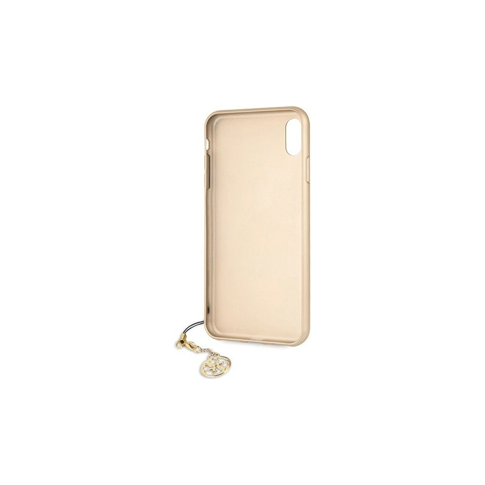 Hurtownia GSM - Etui Guess GUHCI65GF4GGR Apple iPhone XS Max šedé/hard case 4G Charms Collection - GUE071GRY - {ean13} - Hurt
