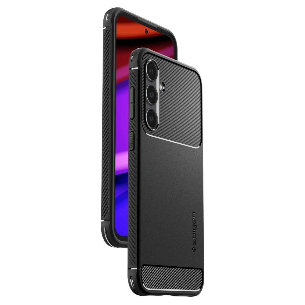 Hurtownia GSM - Case Spigen Rugged Armor Samsung Galaxy S23 FE Matt Schwarz - SPN3162 - {ean13} - Hurt