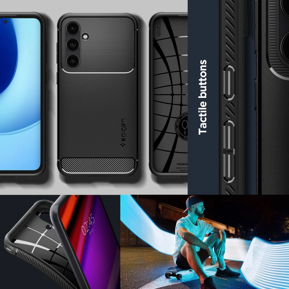 Hurtownia GSM - Etui Spigen Rugged Armor Samsung Galaxy S23 FE Matte Black - SPN3162 - {ean13} - Hurt