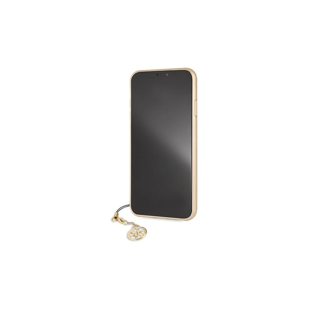 Hurtownia GSM - Etui Guess GUHCI65GF4GGR Apple iPhone XS Max šedé/hard case 4G Charms Collection - GUE071GRY - {ean13} - Hurt