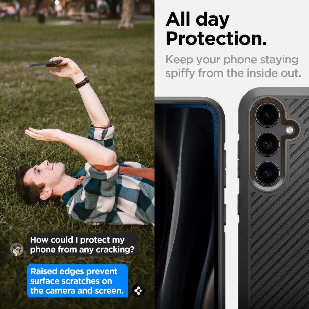 Hurtownia GSM - Etui Spigen Core Armor Samsung Galaxy S23 FE Matte Black - SPN3163 - {ean13} - Hurt