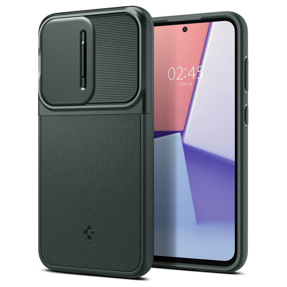 Hurtownia GSM - Etui Spigen Optik Armor Samsung Galaxy S23 FE Abyss Green - SPN3166 - {ean13} - Hurt