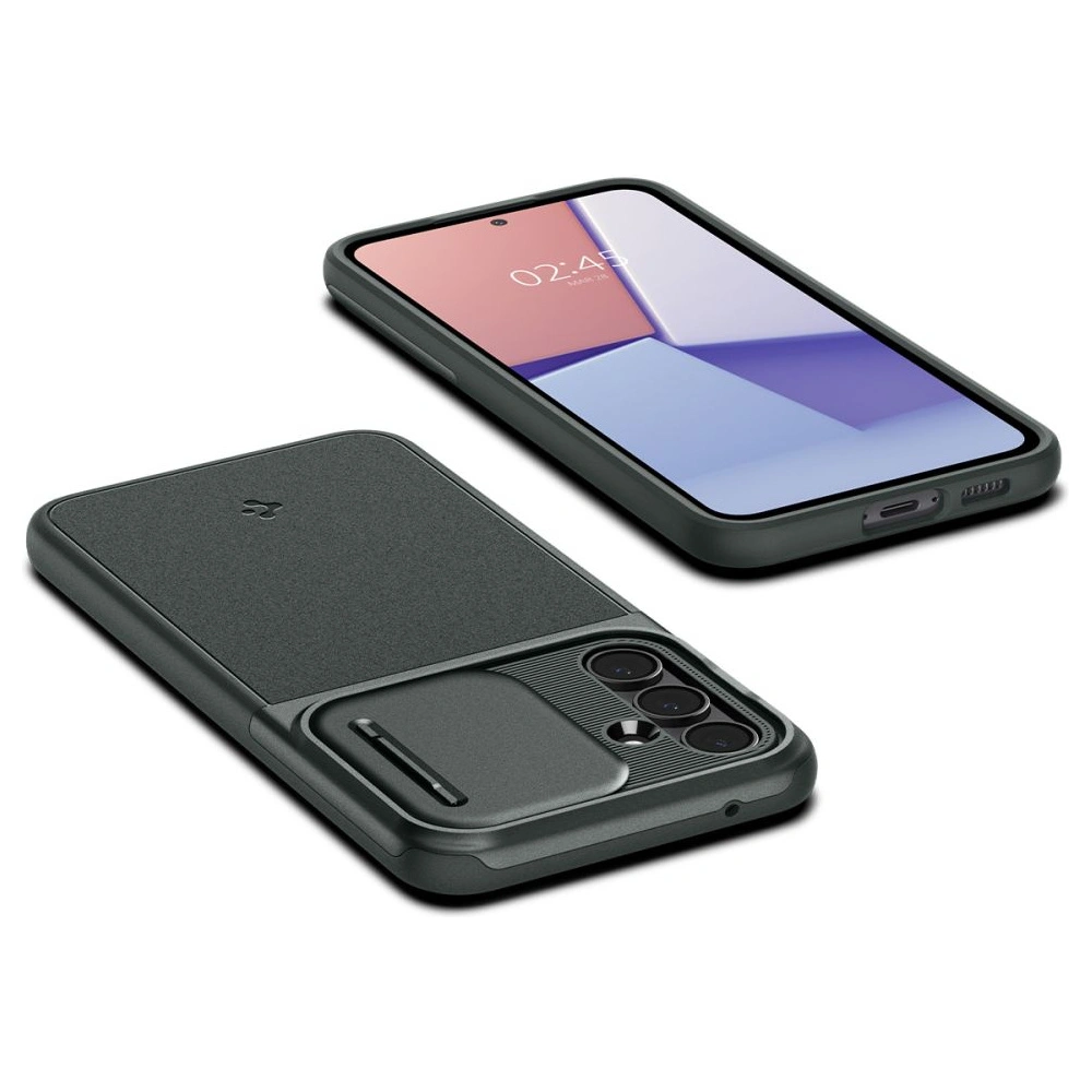 Hurtownia GSM - Etui Spigen Optik Armor Samsung Galaxy S23 FE Abyss Green - SPN3166 - {ean13} - Hurt