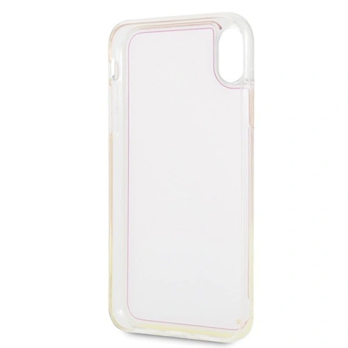 Etui Guess GUHCI65GLCPI Apple iPhone XS Max różowy/pink hard case California Glow in the dark