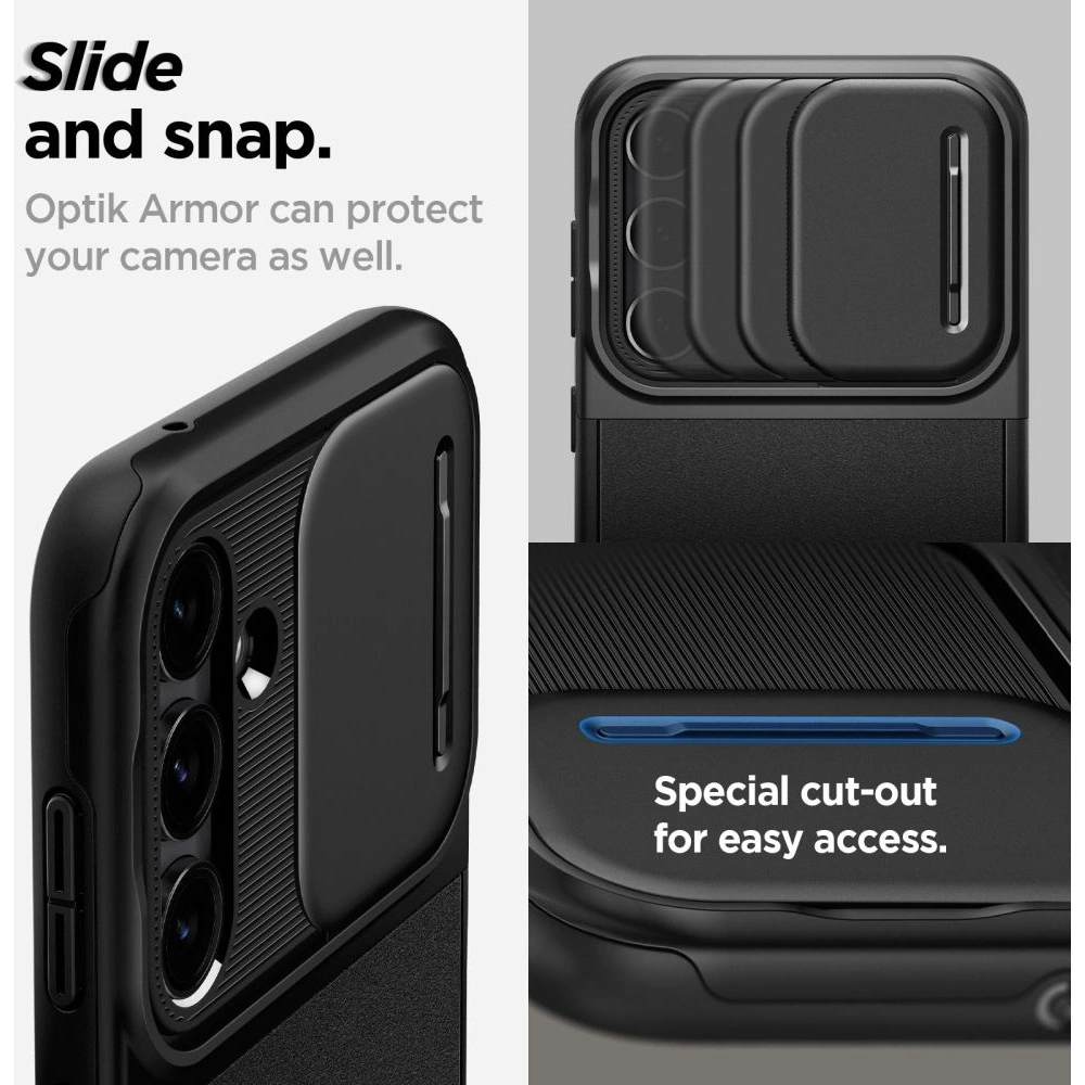 Hurtownia GSM - Etui Spigen Optik Armor Samsung Galaxy S23 FE Abyss Green - SPN3166 - {ean13} - Hurt