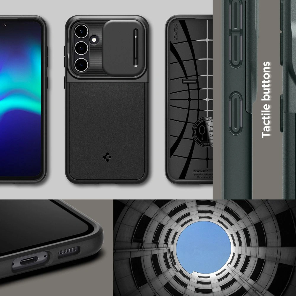 Hurtownia GSM - Etui Spigen Optik Armor Samsung Galaxy S23 FE Abyss Green - SPN3166 - {ean13} - Hurt