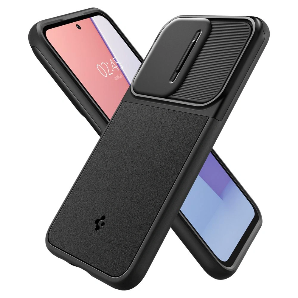 Hurtownia GSM - Case Spigen Optik Armor Samsung Galaxy S23 FE Schwarz - SPN3167 - {ean13} - Hurt