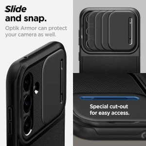 Wholesale Spigen Optik Armor Samsung Galaxy S23 FE Black - SPN3167 - {ean13} - Hurt