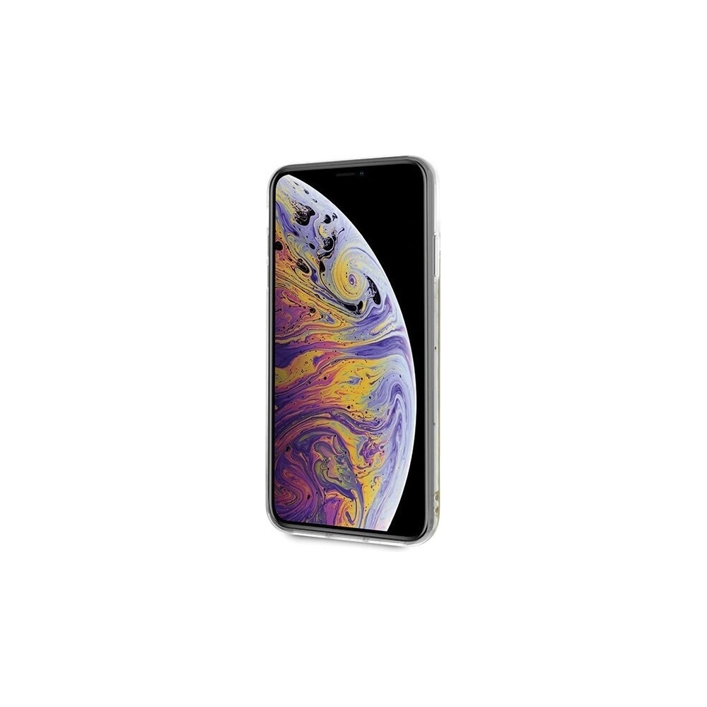 Hurtownia GSM - Etui Guess GUHCI65GLCPI Apple iPhone XS Max růžové/pink tvrdé pouzdro California Glow in the dark - GUE072PNK - {ean13} - Hurt