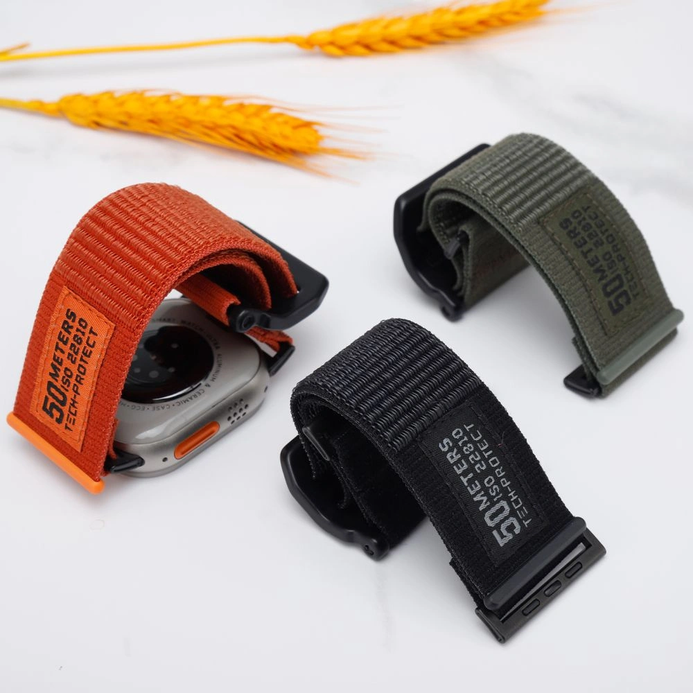 Hurtownia GSM - Pasek Tech-protect Scout Apple Watch 4/5/6/7/SE/8/9/Ultra 44/45/49mm Černý - THP2376 - {ean13} - Hurt