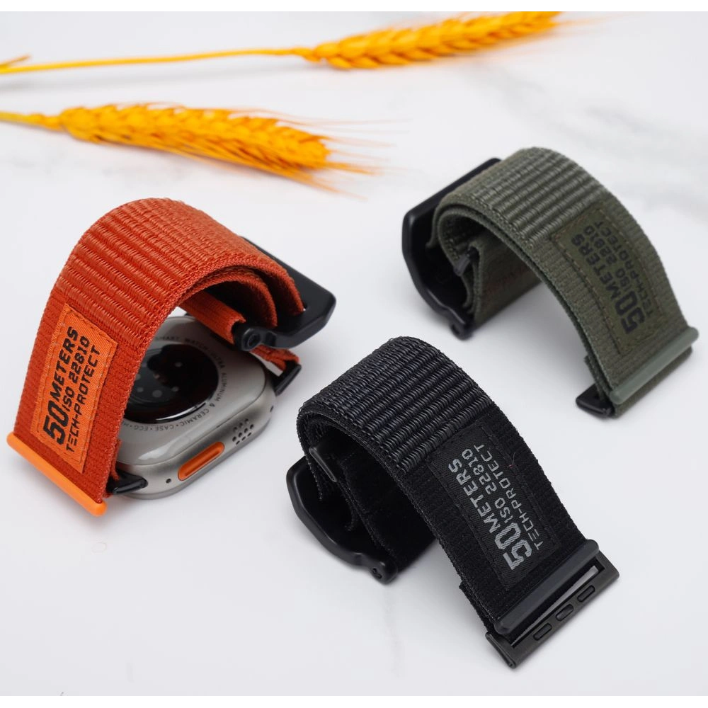 Wholesale Tech-protect Scout strap Apple Watch 4/5/6/7/SE/8/9/Ultra 44/45/49mm Orange - THP2377 - {ean13} - Hurt
