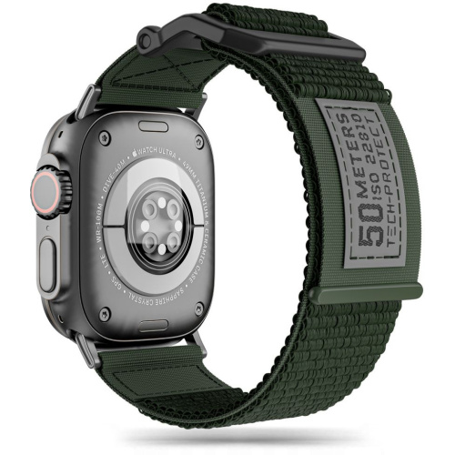 Hurtownia Tech-Protect - 9319456605235 - THP2378 - Pasek Tech-protect Scout Apple Watch 4/5/6/7/SE/8/9/Ultra 44/45/49mm Military Green - B2B homescreen