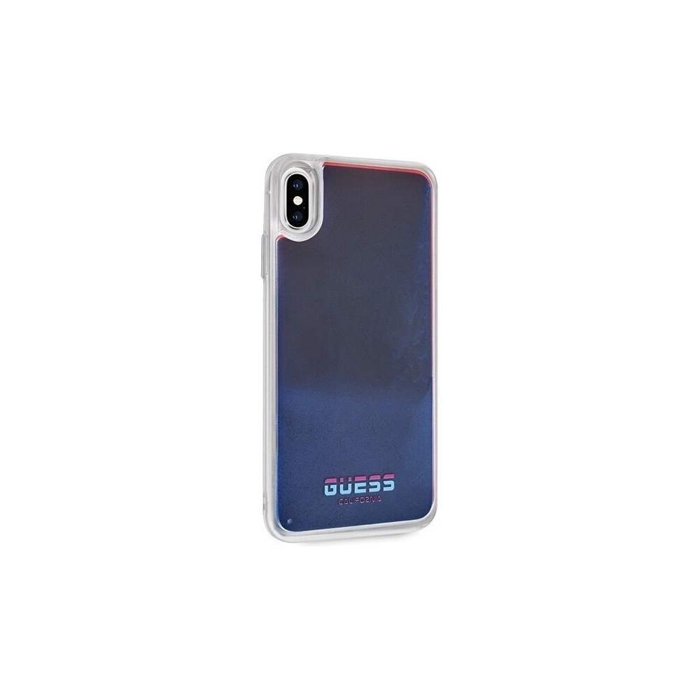 Hurtownia GSM - Etui Guess GUHCI65GLCRE Apple iPhone XS Max červené/hard case California Glow in the dark - GUE073RED - {ean13} - Hurt