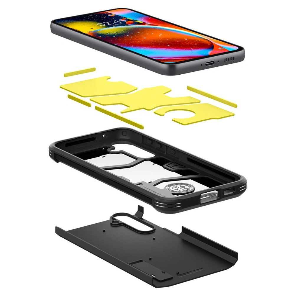 Hurtownia GSM - Case Spigen Tough Armor Samsung Galaxy S23 FE Schwarz - SPN3172 - {ean13} - Hurt