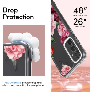 Etui Spigen Cyrill Cecile Samsung Galaxy S23 FE Růžový květinový