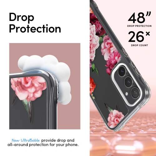Etui Spigen Cyrill Cecile Samsung Galaxy S23 FE Rose Floral