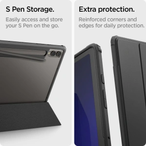 Wholesale Spigen Ultra Hybrid Pro Samsung Galaxy Tab S9+ Plus / S10+ Plus Black - SPN3174 - {ean13} - Hurt