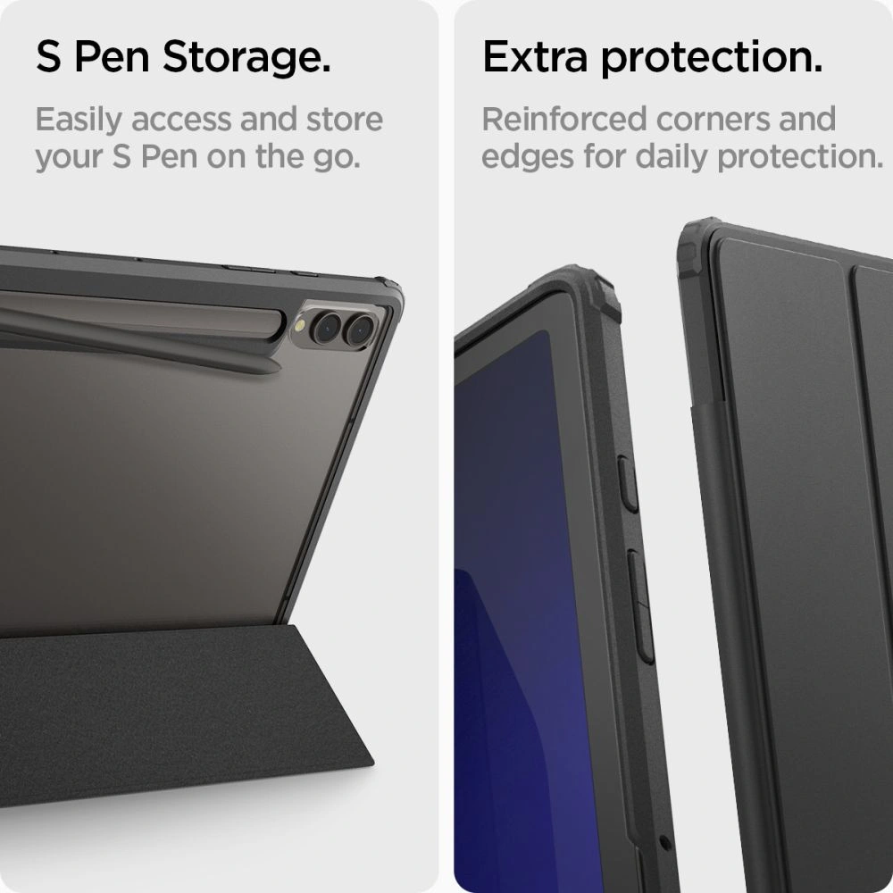 Hurtownia GSM - Etui Spigen Ultra Hybrid Pro Samsung Galaxy Tab S9+ Plus Černá - SPN3174 - {ean13} - Hurt