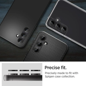 Hurtownia GSM - Gehärtetes Glas für die Spigen Optik.tr ez Fit Kamera-Schutz für Samsung Galaxy S23 FE Schwarz [2 PACK] - SPN3175 - {ean13} - Hurt