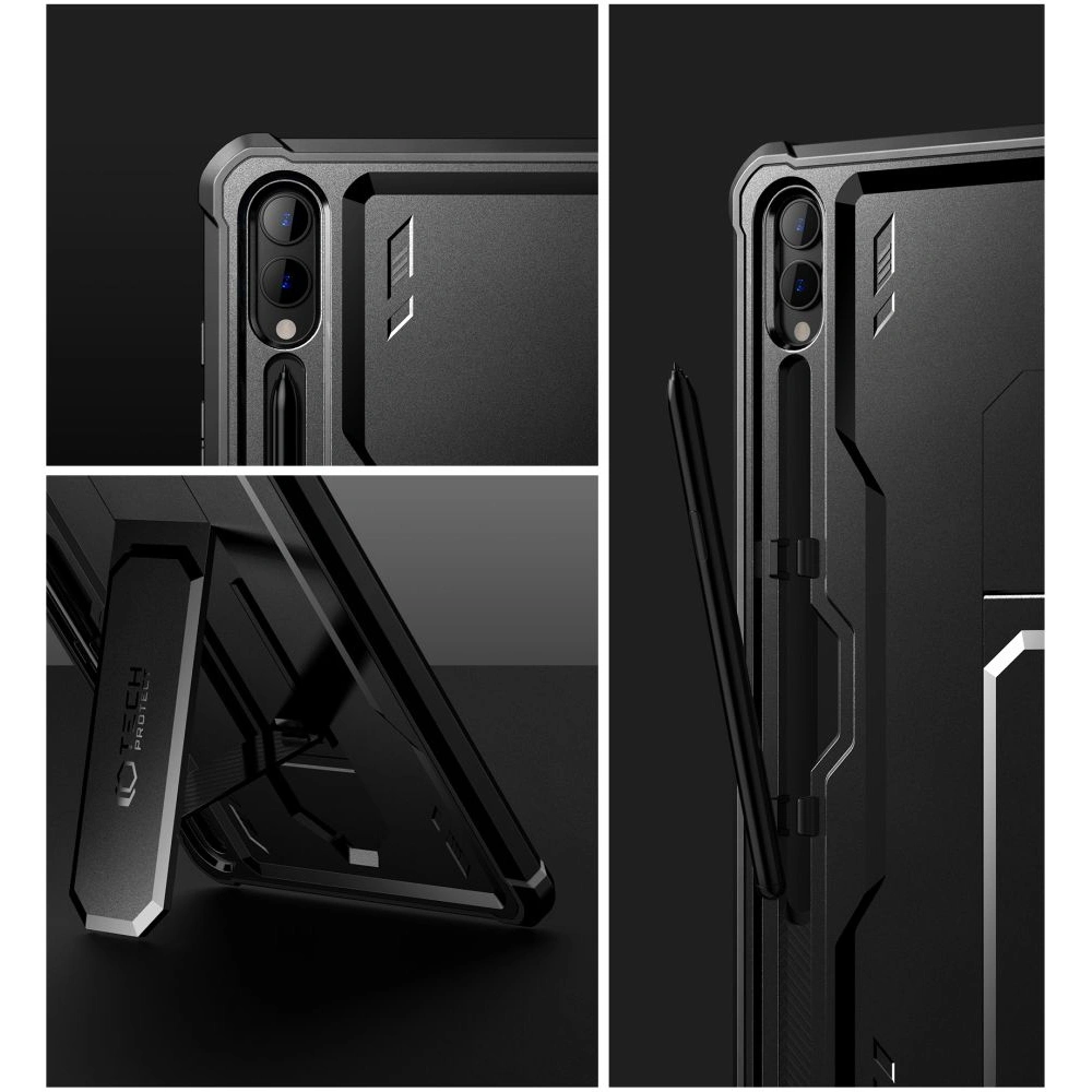 Wholesale Tech-protect Kevlar Pro Samsung Galaxy Tab S9+ Plus / S10+ Plus Black - THP2379 - {ean13} - Hurt
