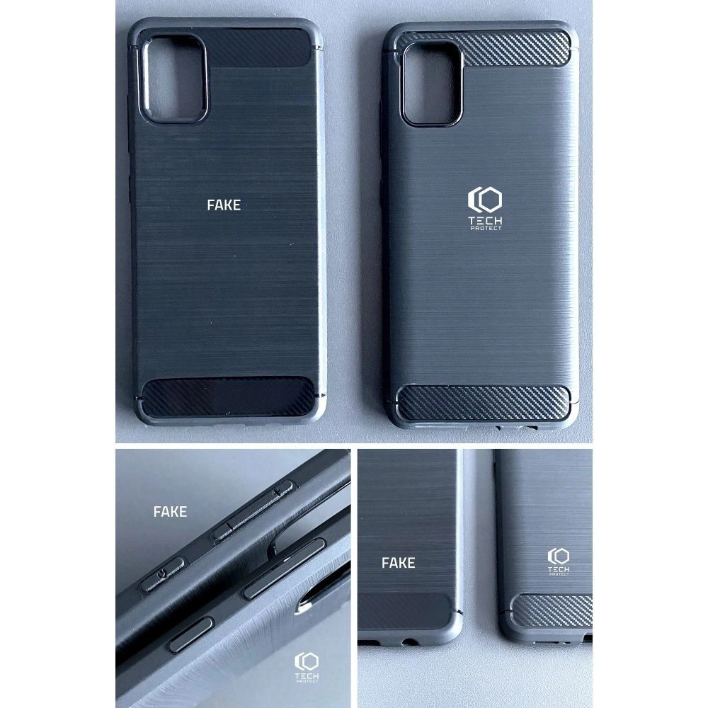 Hurtownia GSM - Etui Tech-protect TPUCarbon Xiaomi 13T / 13T Pro Fekete - THP2381 - {ean13} - Hurt
