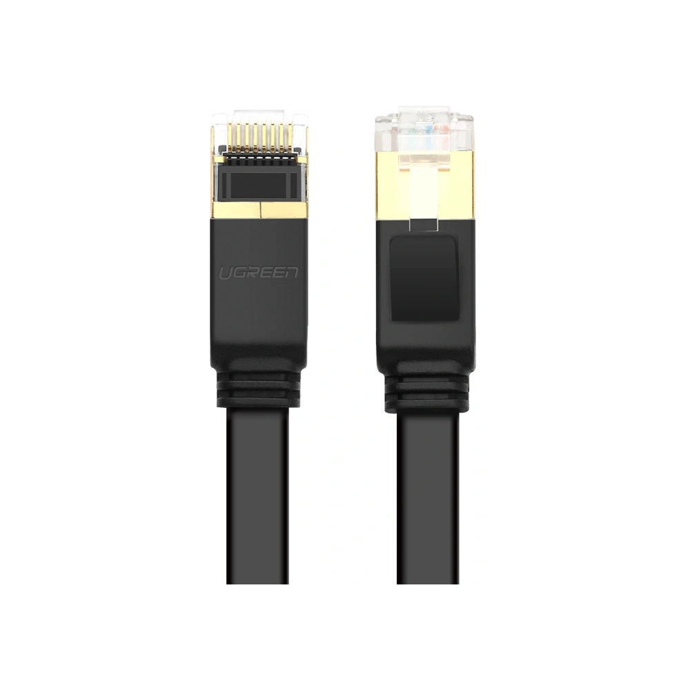 Hurtownia GSM - Flaches Netzwerkkabel UGREEN Ethernet RJ45 Cat.7 STP LAN 10Gbps 3m schwarz - UGR1749 - {ean13} - Hurt