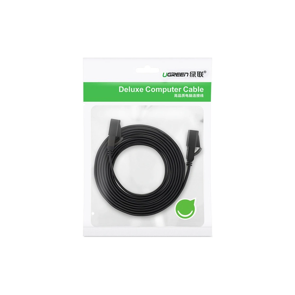 Hurtownia GSM - Flaches Netzwerkkabel UGREEN Ethernet RJ45 Cat.7 STP LAN 10Gbps 3m schwarz - UGR1749 - {ean13} - Hurt
