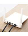 Hurtownia GSM - Flaches Netzwerkkabel UGREEN Ethernet RJ45 Cat.7 STP LAN 10Gbps 3m schwarz - UGR1749 - {ean13} - Hurt