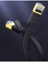 Hurtownia GSM - Flaches Netzwerkkabel UGREEN Ethernet RJ45 Cat.7 STP LAN 10Gbps 3m schwarz - UGR1749 - {ean13} - Hurt