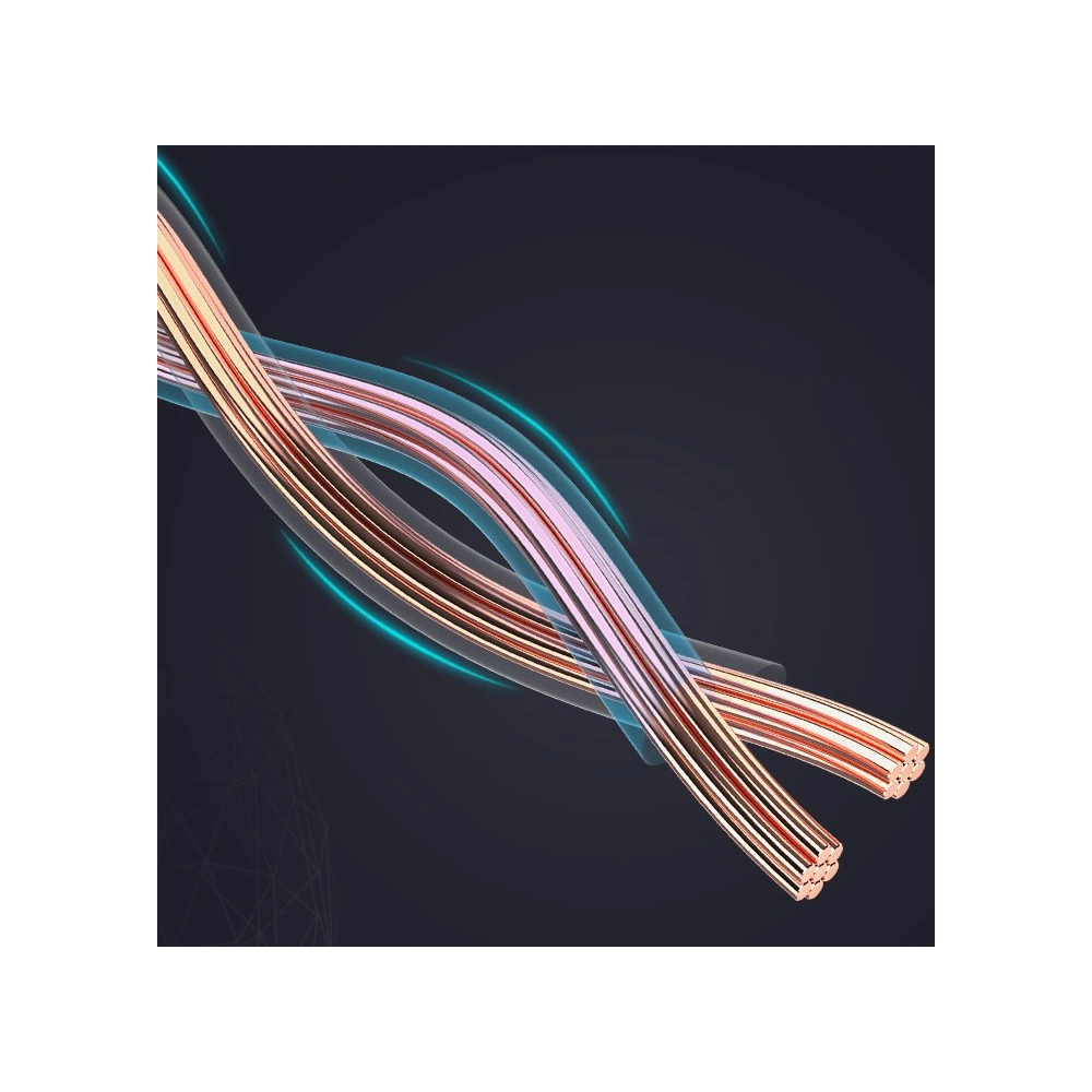 Hurtownia GSM - Ploché síťové kabel UGREEN Ethernet RJ45 Cat.7 STP LAN 10Gbps 3m černý - UGR1749 - {ean13} - Hurt