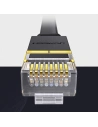 Hurtownia GSM - Flaches Netzwerkkabel UGREEN Ethernet RJ45 Cat.7 STP LAN 10Gbps 3m schwarz - UGR1749 - {ean13} - Hurt