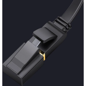 Hurtownia GSM - UGREEN Ethernet RJ45 Cat.7 STP LAN 10Gbps 3m fekete lapos hálózati kábel - UGR1749 - {ean13} - Hurt