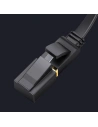 Hurtownia GSM - Flaches Netzwerkkabel UGREEN Ethernet RJ45 Cat.7 STP LAN 10Gbps 3m schwarz - UGR1749 - {ean13} - Hurt
