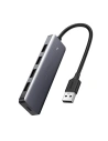 Hurtownia GSM - Adaptér UGREEN HUB USB-A / 4xUSB-A 3.2Gen1 s dalším napájecím portem micro USB šedý - UGR1750 - {ean13} - Hurt