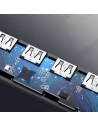 Hurtownia GSM - Adaptér UGREEN HUB USB-A / 4xUSB-A 3.2Gen1 s dalším napájecím portem micro USB šedý - UGR1750 - {ean13} - Hurt